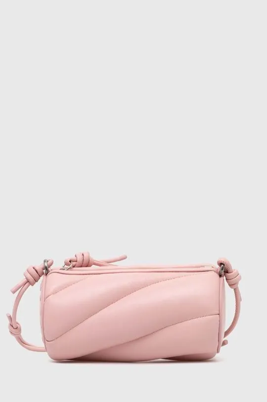 Fiorucci leather handbag Baby Pink Leather Mini Mella Bag pink color U01FPABA002LE04PN02