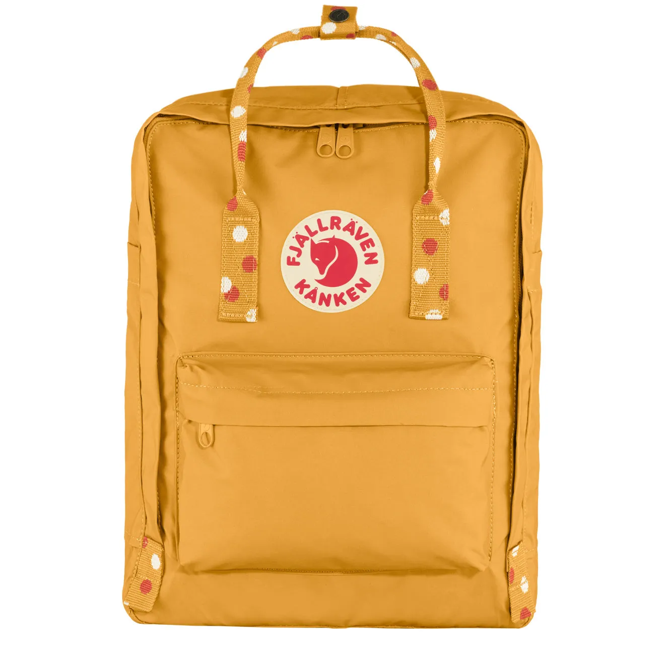 Fjallraven Kanken Classic Backpack Ochre / Confetti Pattern