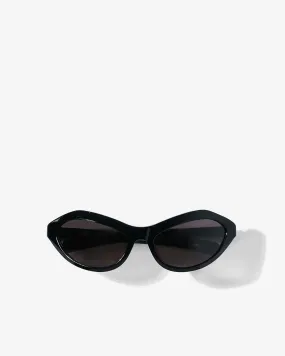 Flatlist Akiwa Sunglasses  Solid Black