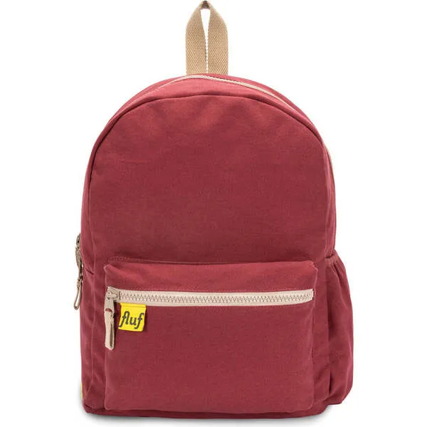 Fluf B Pack Backpack, Vintage Burgundy