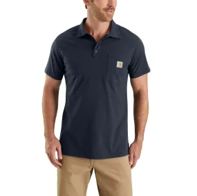 Force Cotton Pocket Polo Shirt - Cinder