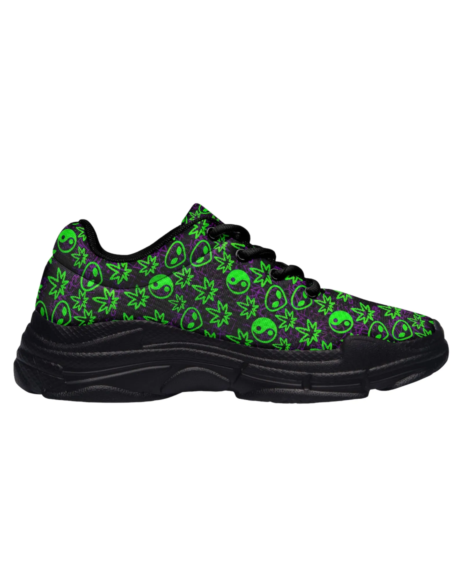 Ganja Graffiti Chunky Festival Sneakers