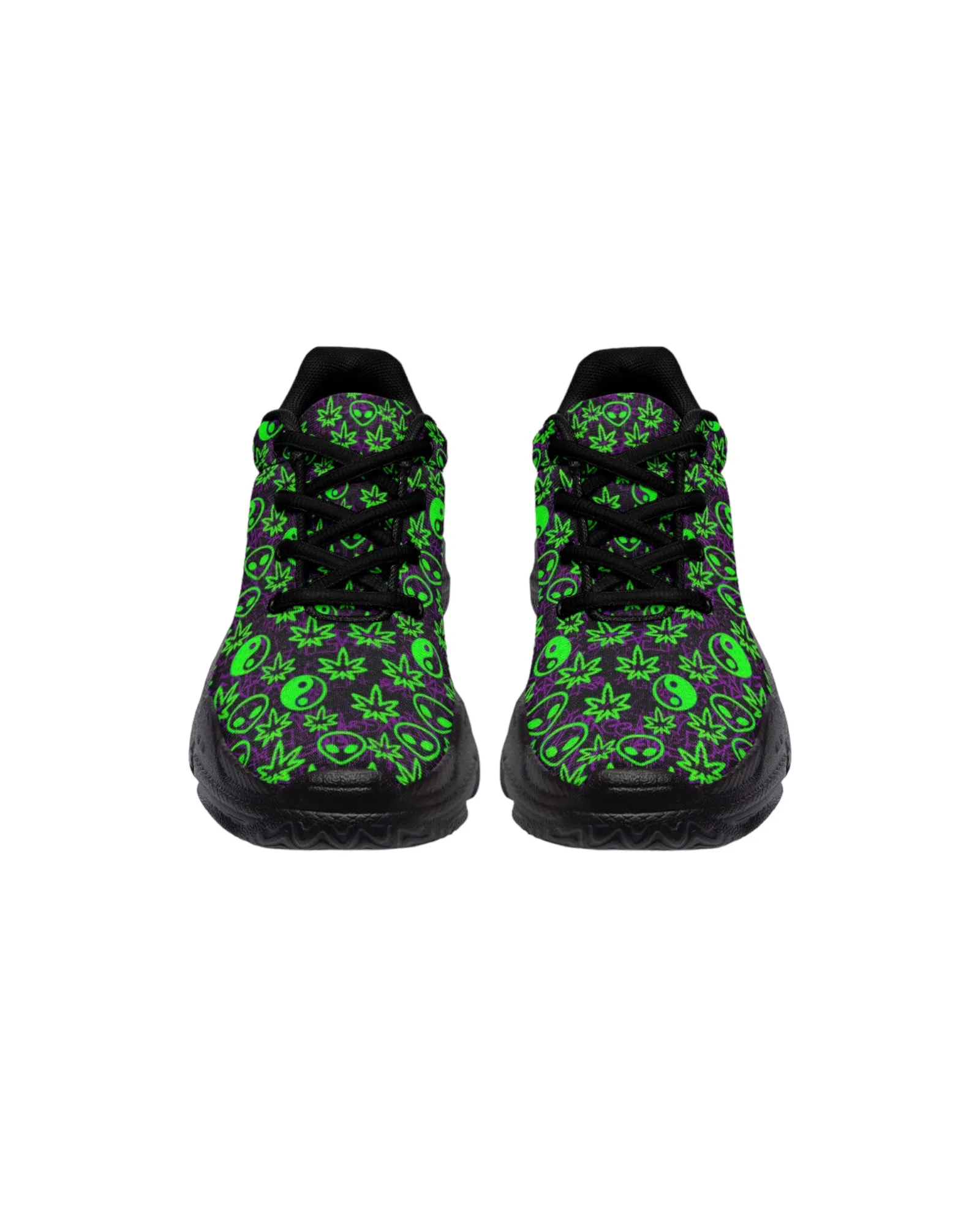 Ganja Graffiti Chunky Festival Sneakers