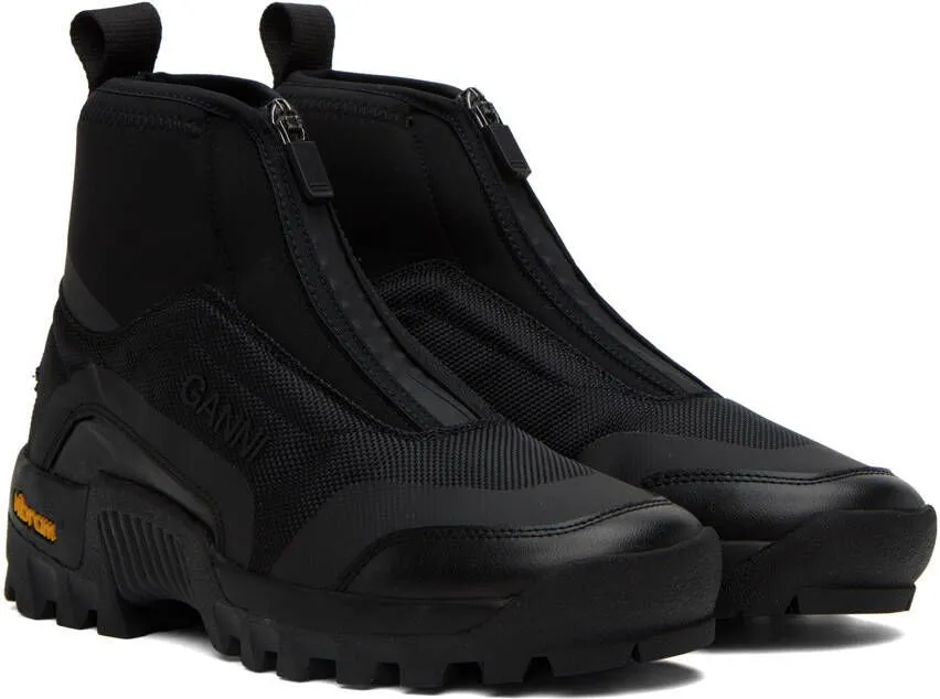 GANNI Black Perfor ce Sneakers