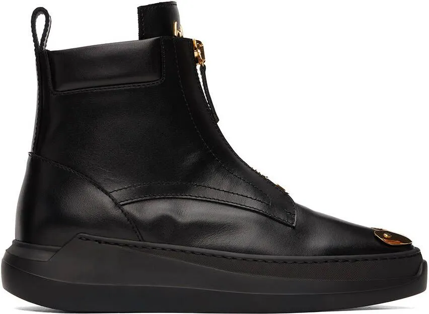 Giuseppe Zanotti Black Kashton Sneakers