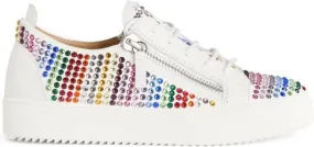 Giuseppe Zanotti Gail Strass low-top sneakers White