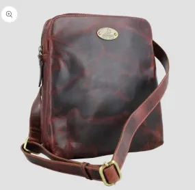 Grays Edingale Shoulder Leather Bag Brown