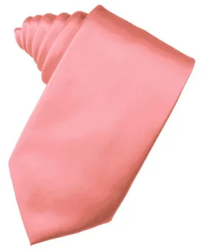 Guava Luxury Satin Necktie