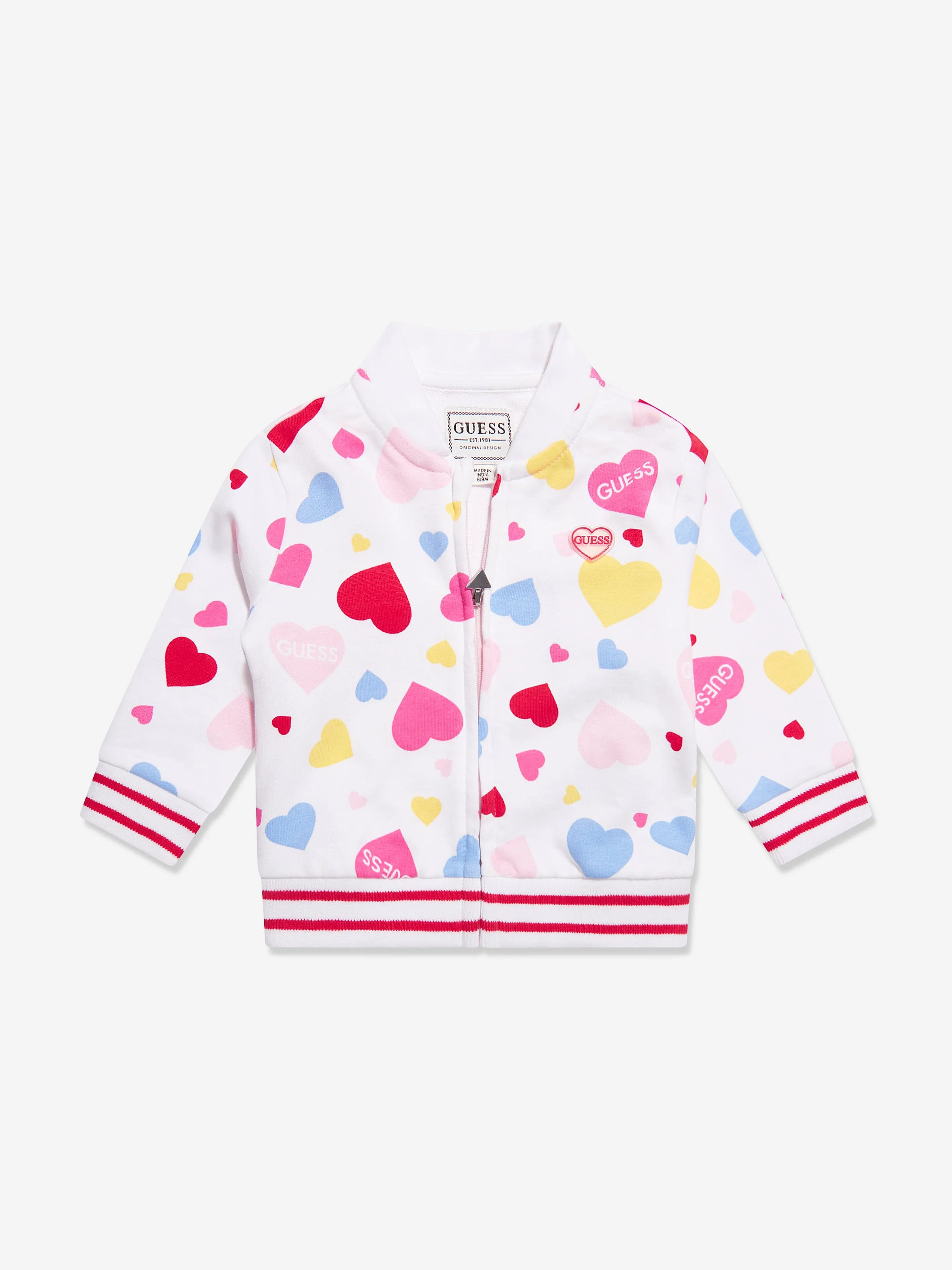 Guess Baby Girls Hearts Desire Tracksuit in Multicolour