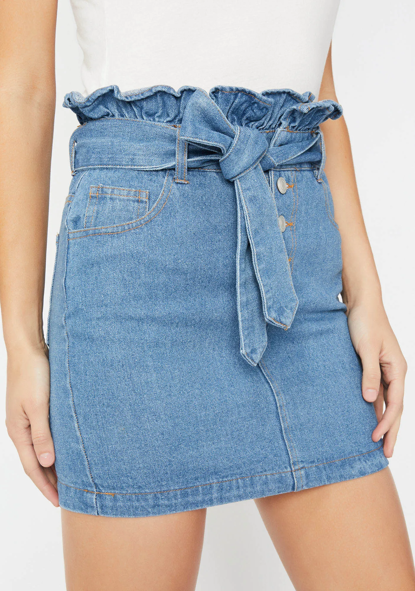 Guilty Chic Denim Skirt-