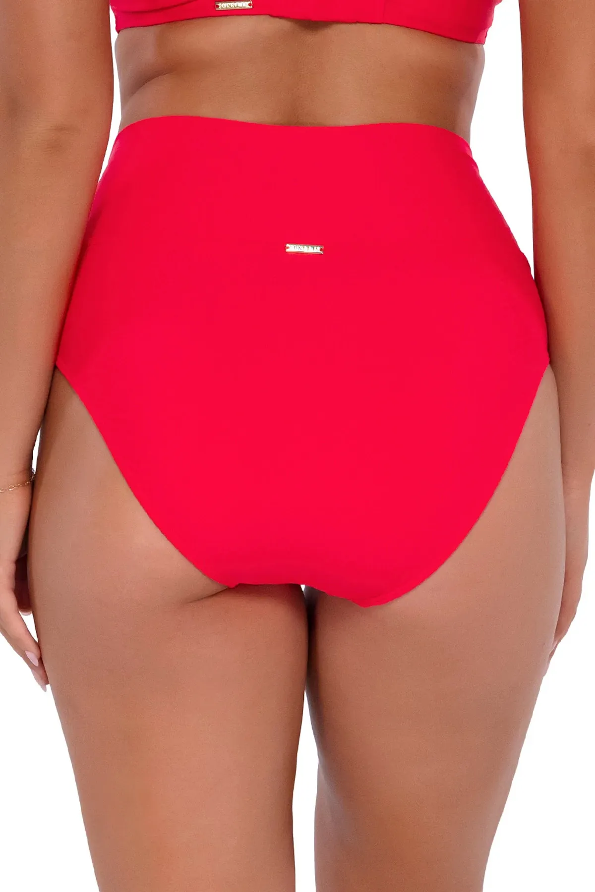 Hannah Banded High Waist Bikini Bottom