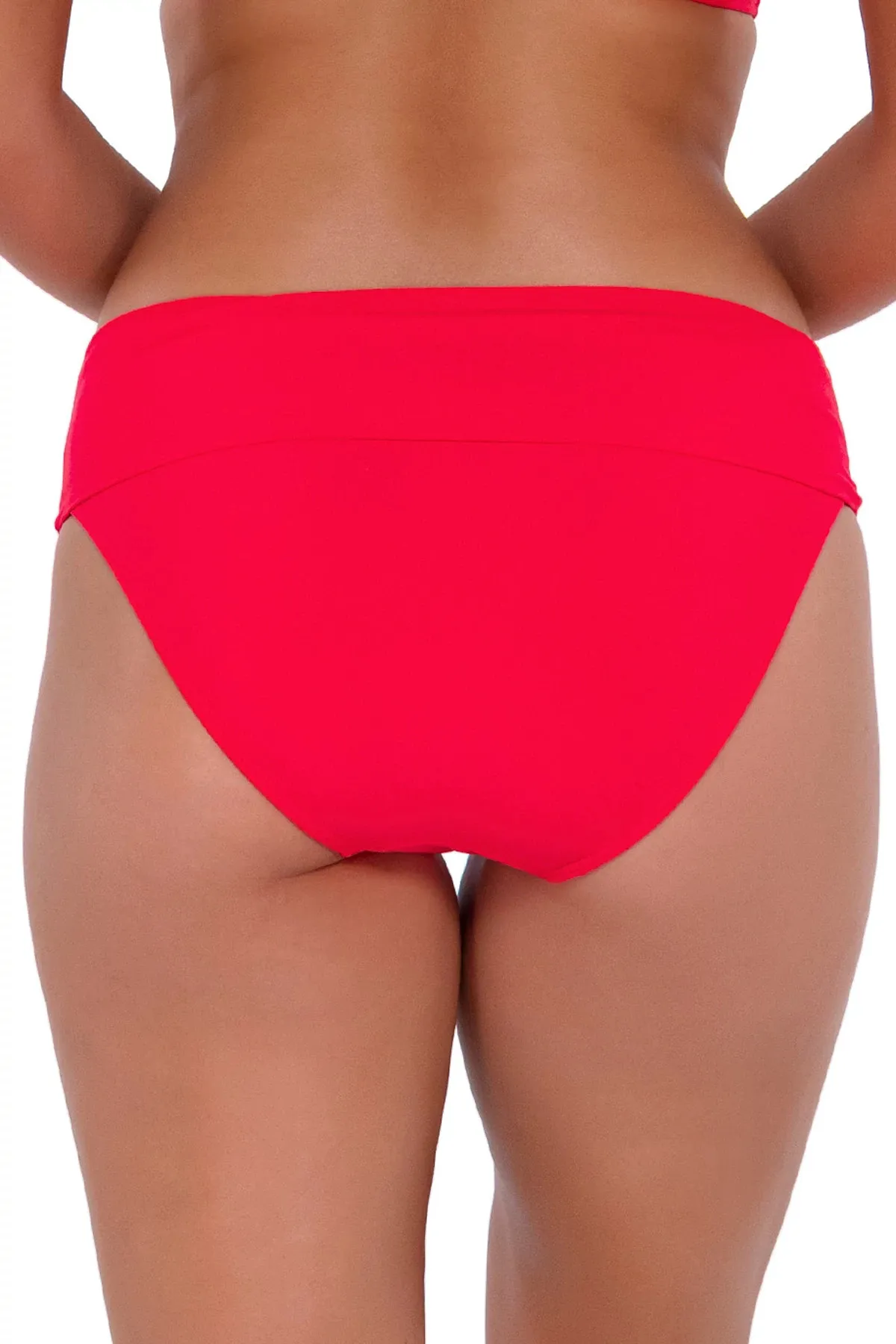 Hannah Banded High Waist Bikini Bottom