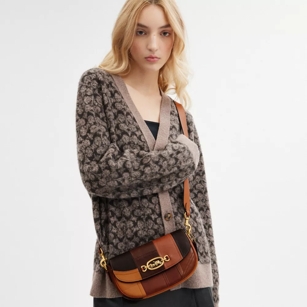 HARLEY SHOULDER BAG 23 IN PATCHWORK