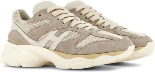 Hogan H665 panelled sneakers Neutrals