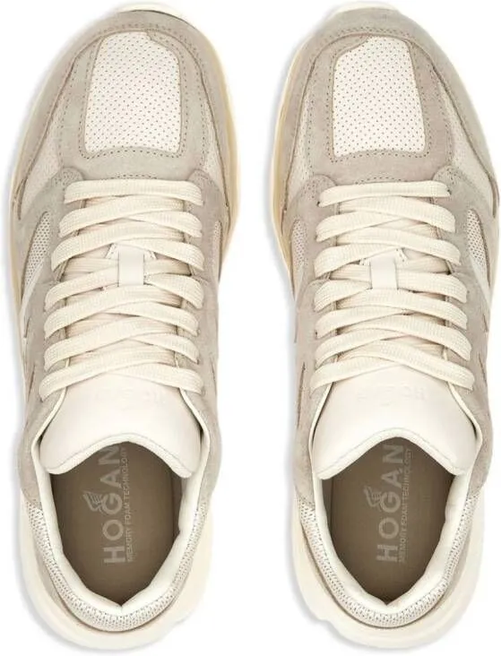 Hogan H665 panelled sneakers Neutrals