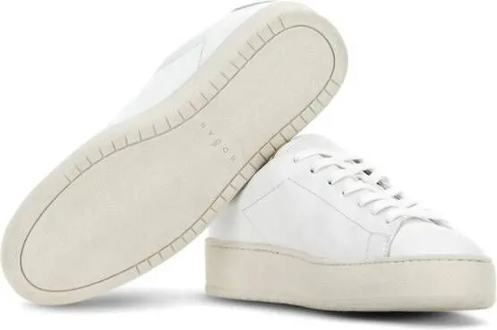 Hogan H672 lace-up leather sneakers White