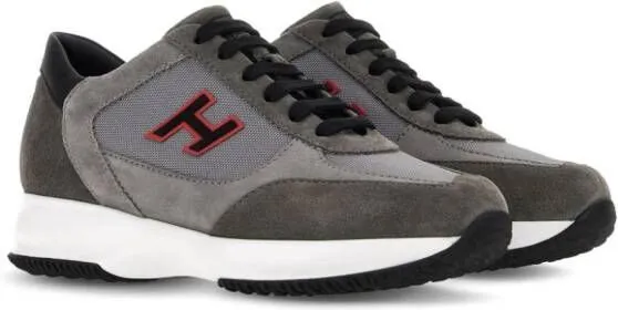 Hogan Interactive H suede sneakers Grey