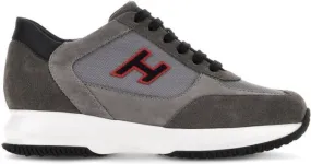 Hogan Interactive H suede sneakers Grey