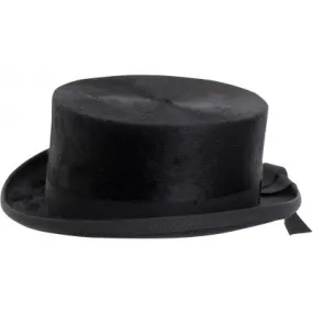 Horka Navy Silk Top Hat