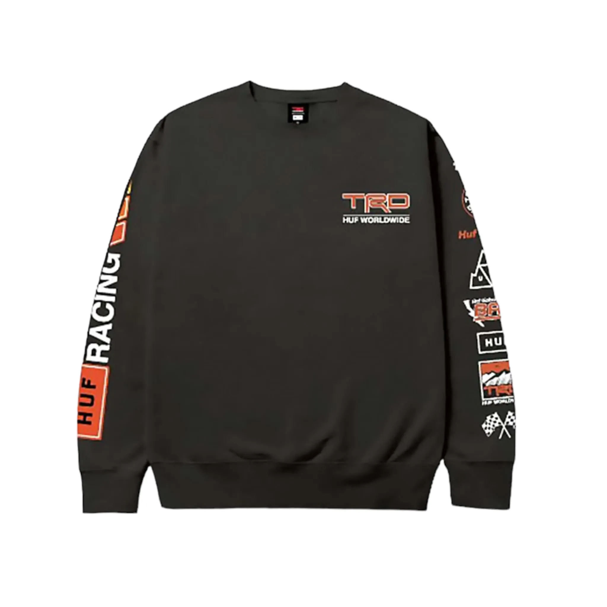 HUF X Toyota Concept Crewneck Fleece Black