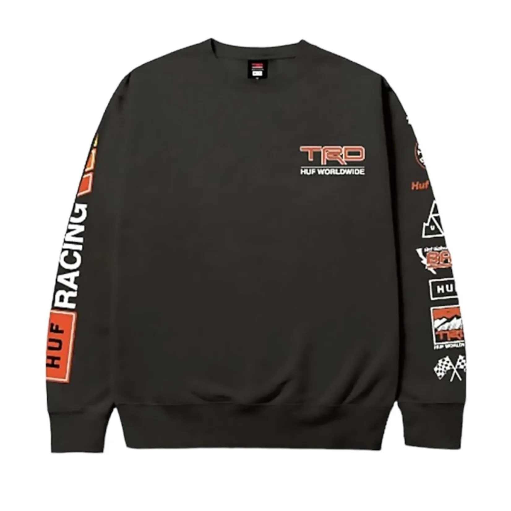 HUF X Toyota Concept Crewneck Fleece Black