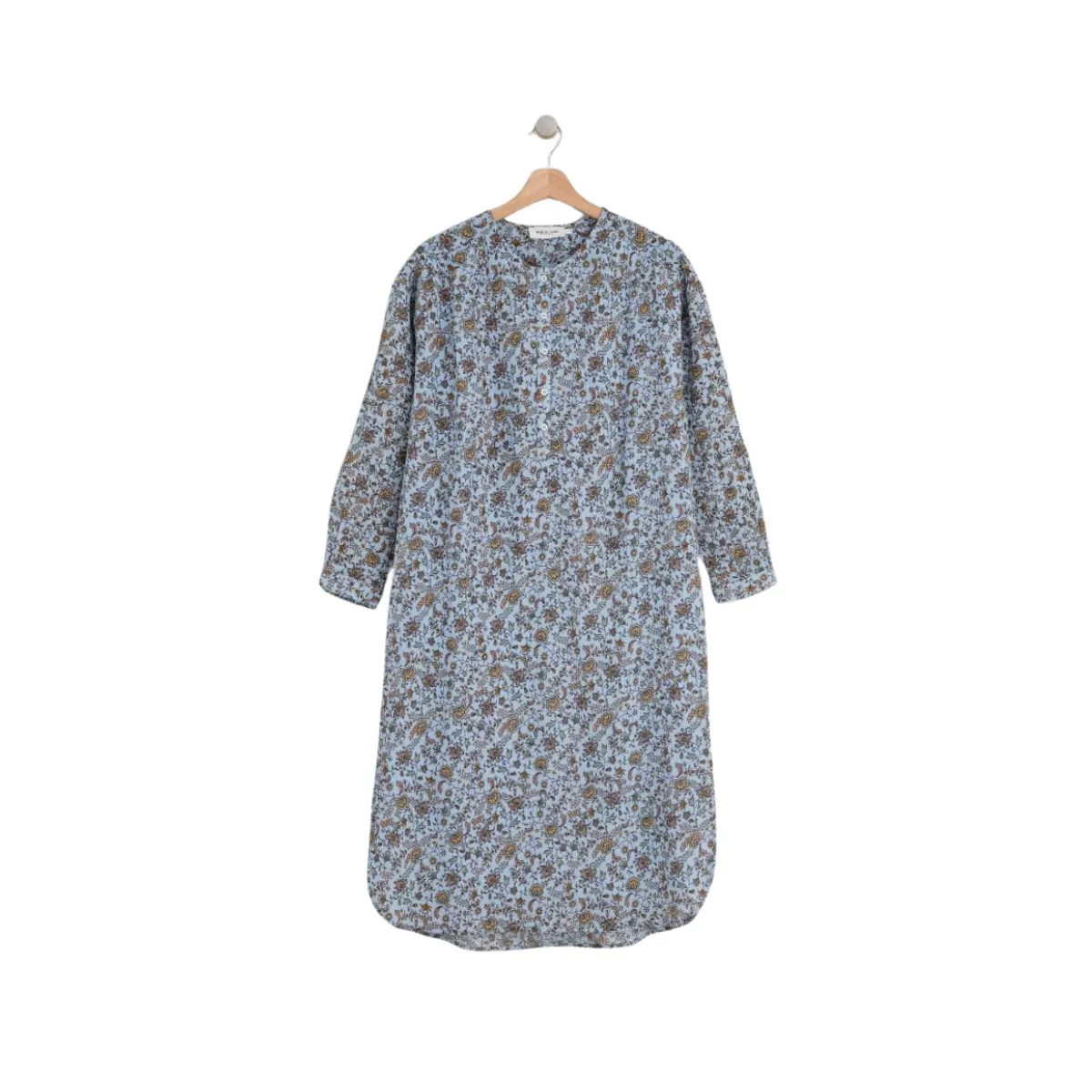 indi & cold   Gemma Tunic Dress Azul Glacial