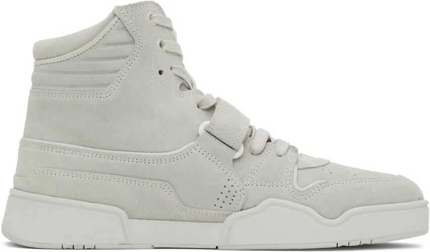 Isabel Marant Grey Alseeh Sneakers