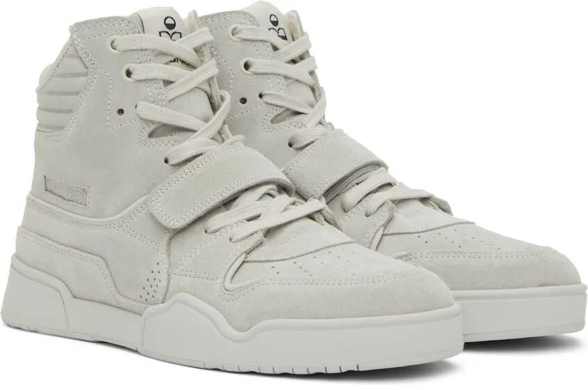 Isabel Marant Grey Alseeh Sneakers