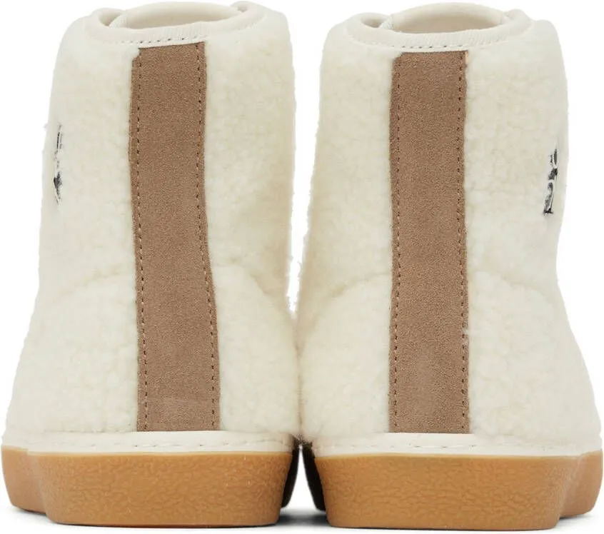 Isabel Marant White Benkeen Sneakers