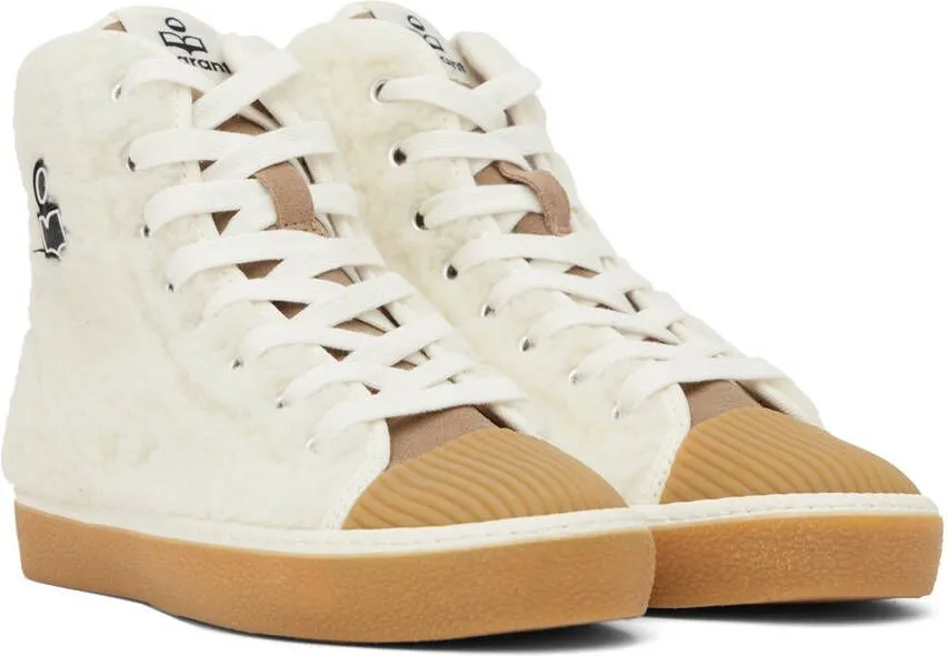 Isabel Marant White Benkeen Sneakers