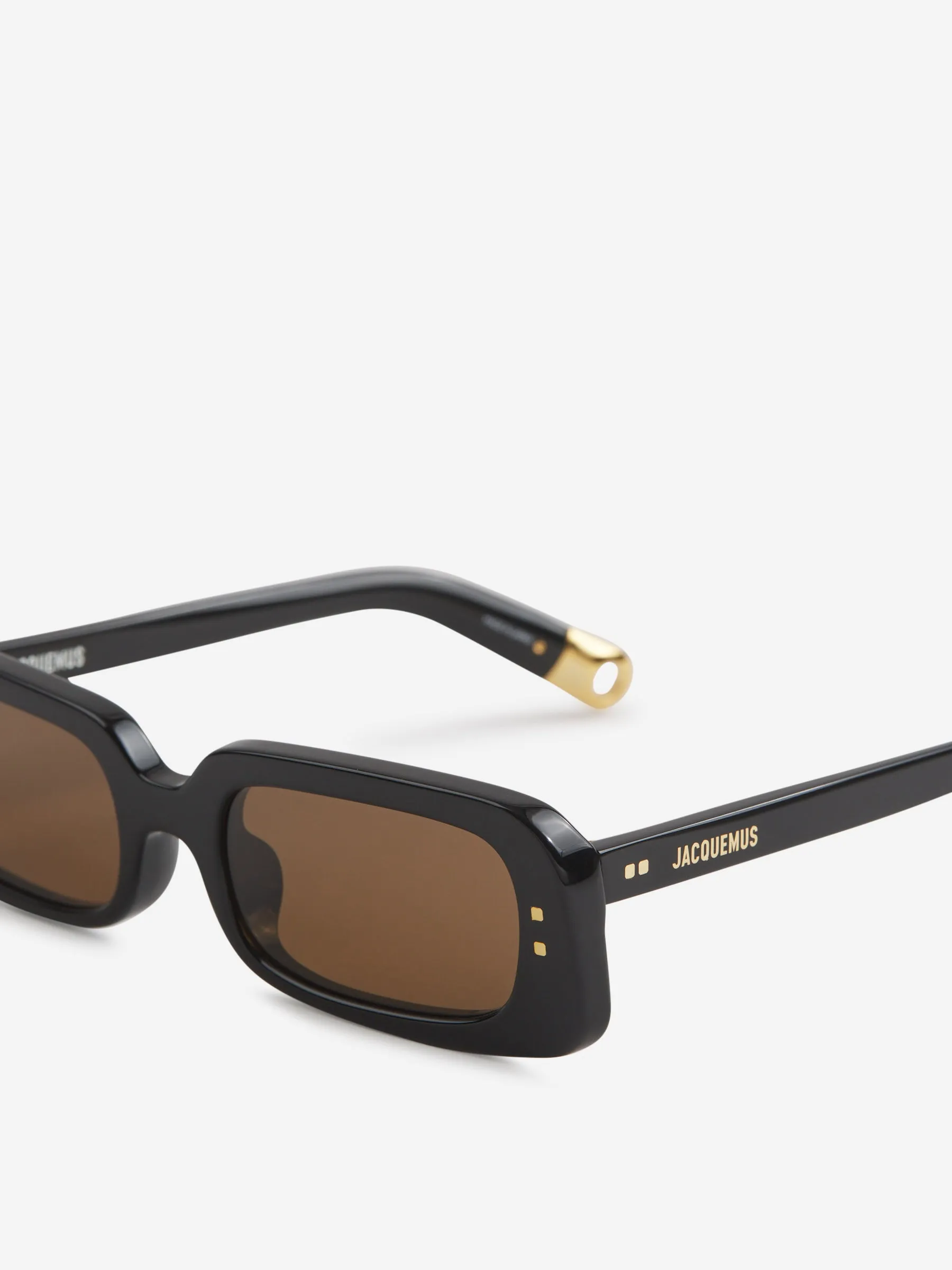 Jacquemus Azzuro Rectangular Sunglasses 