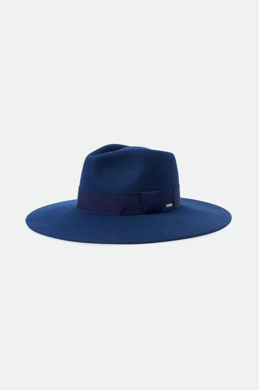 Joanna Felt Hat - Washed Navy