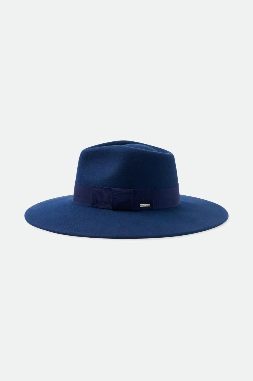 Joanna Felt Hat - Washed Navy