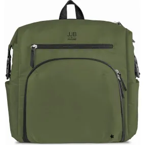 JuJuBe JJB Modern 11-Compartment Backpack, Olive