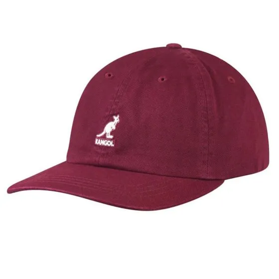 Kangol Washed Baseball Cordovan Hat