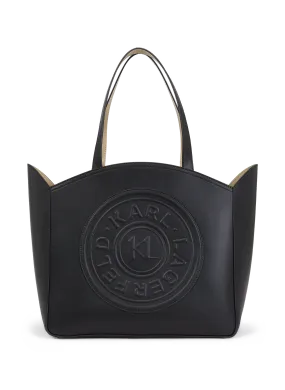 Karl lagerfeld  K/Circle leather bag - Black