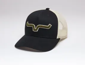 Kimes Ranch Tracker Trucker Hat Black