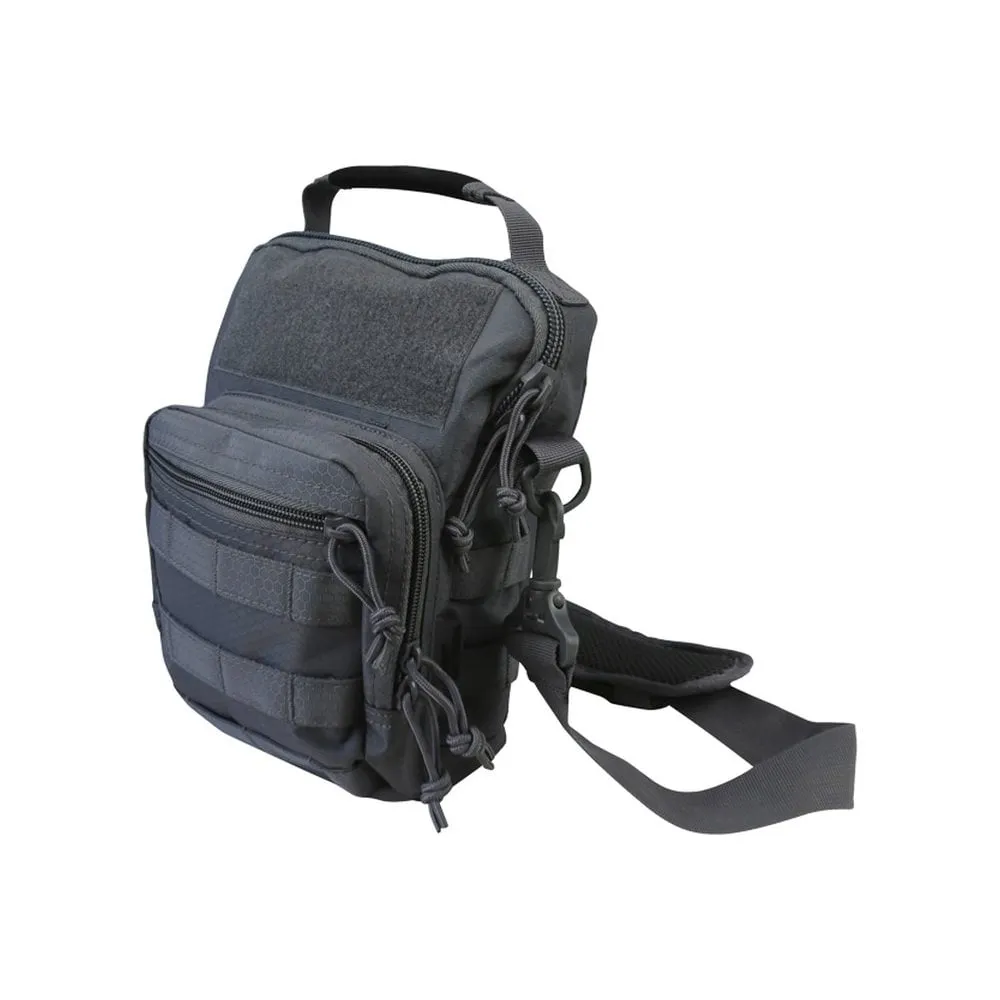 Kombat UK Hex Stop Explorer Shoulder Bag (Gunmetal Grey)