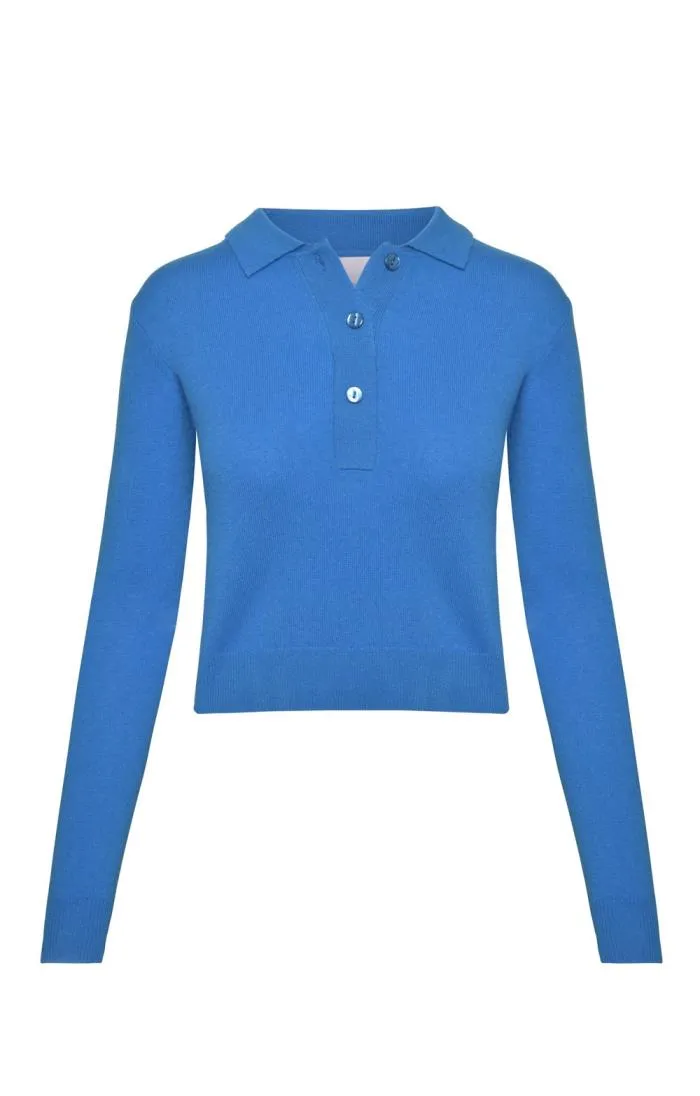 Ladies Cashmere Chiquita Polo Top