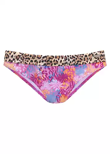 LASCANA Haruna Print Bikini Bottoms | Grattan