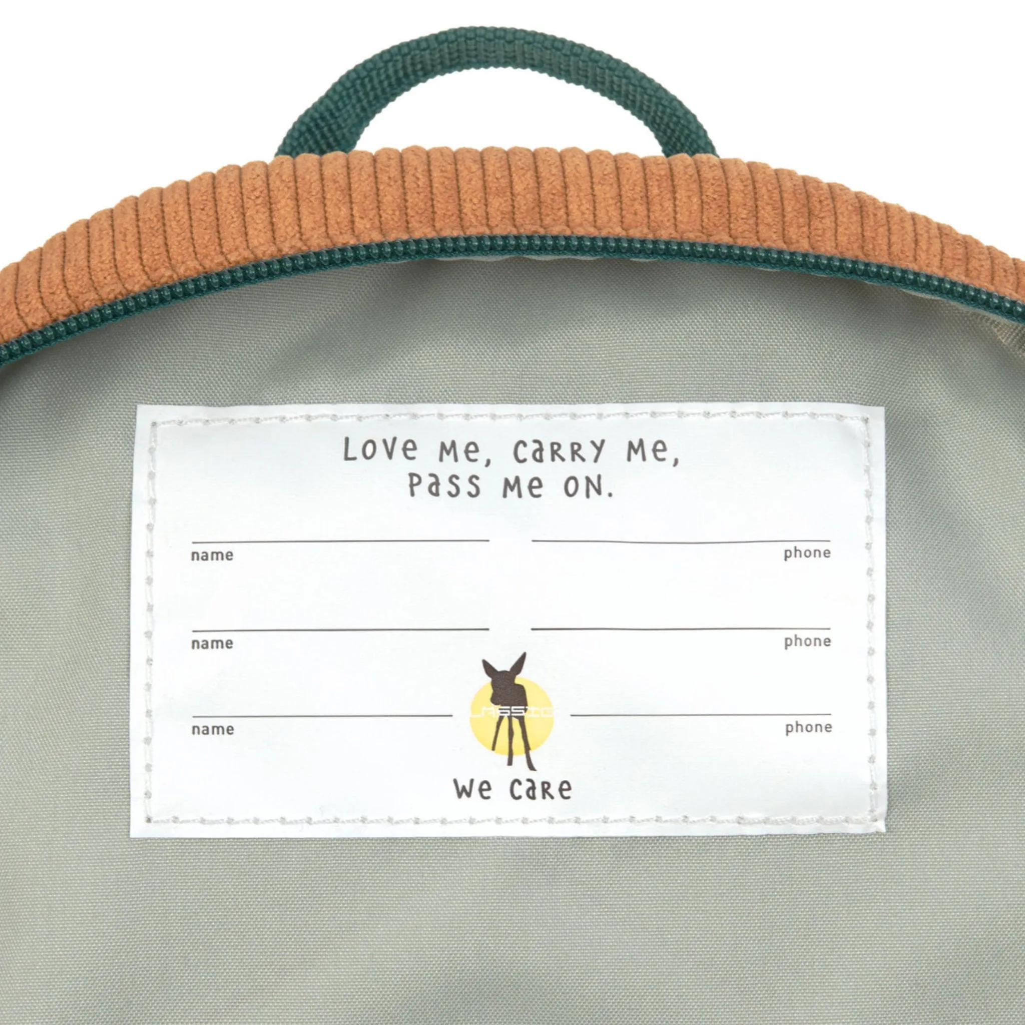 Lassig Backpack - Little Gang  Smile Caramel  - Clement