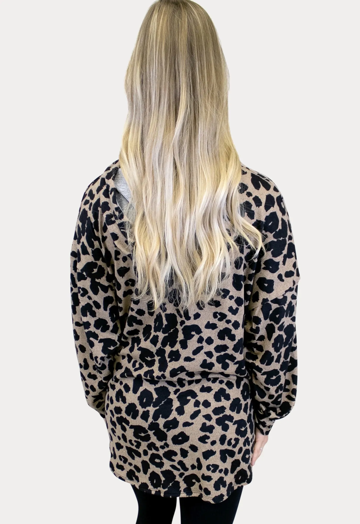 Leopard Maternity Sweatshirt