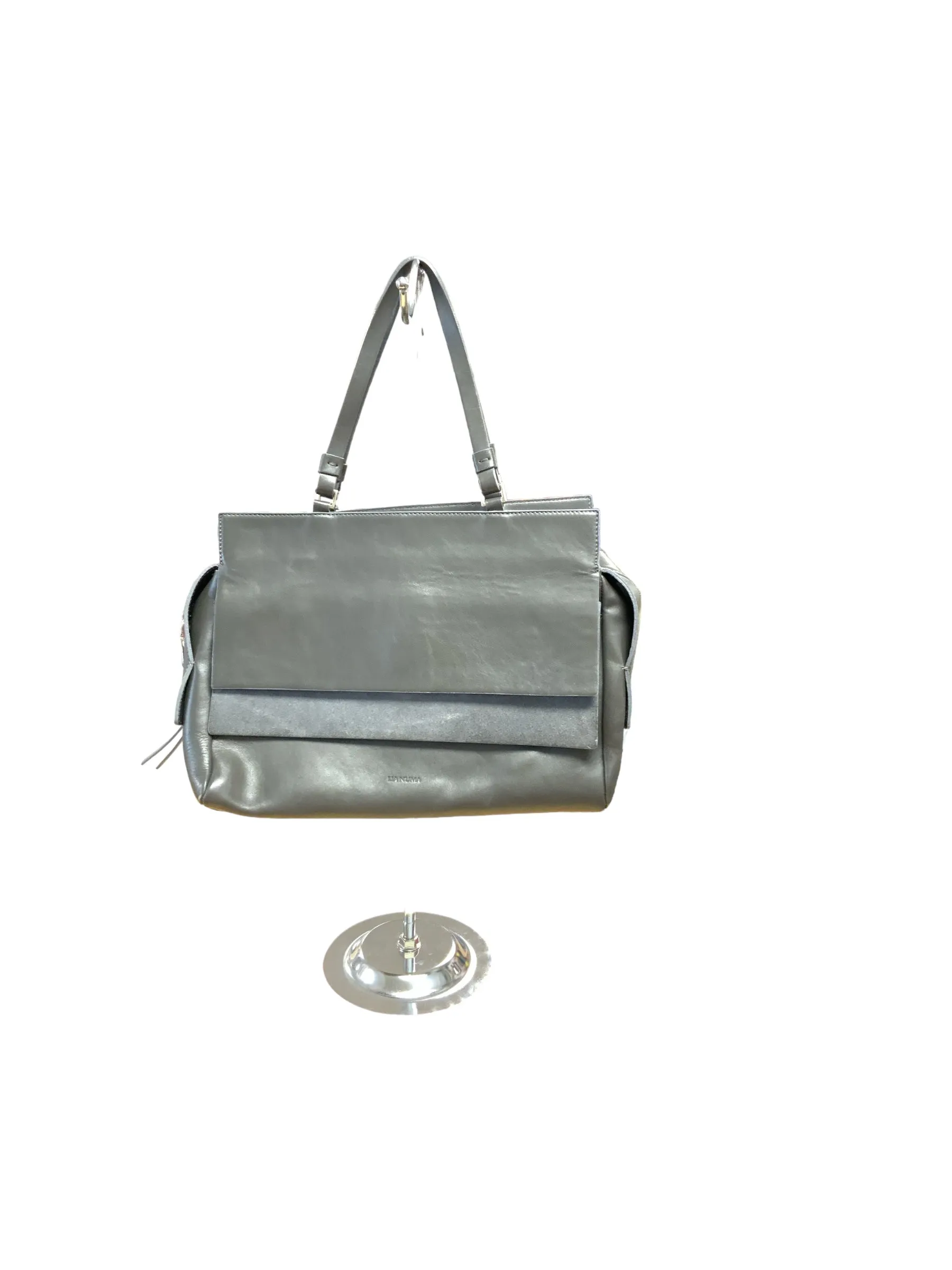 Lia Numa Gray Shoulder Bag