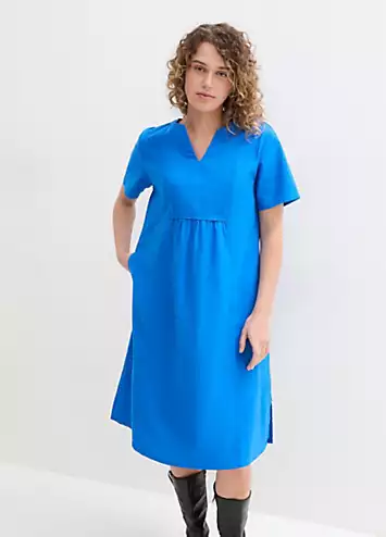 Linen Tunic Dress by bonprix | Look Again