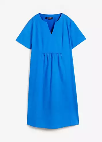 Linen Tunic Dress by bonprix | Look Again