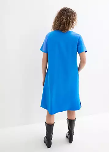 Linen Tunic Dress by bonprix | Look Again