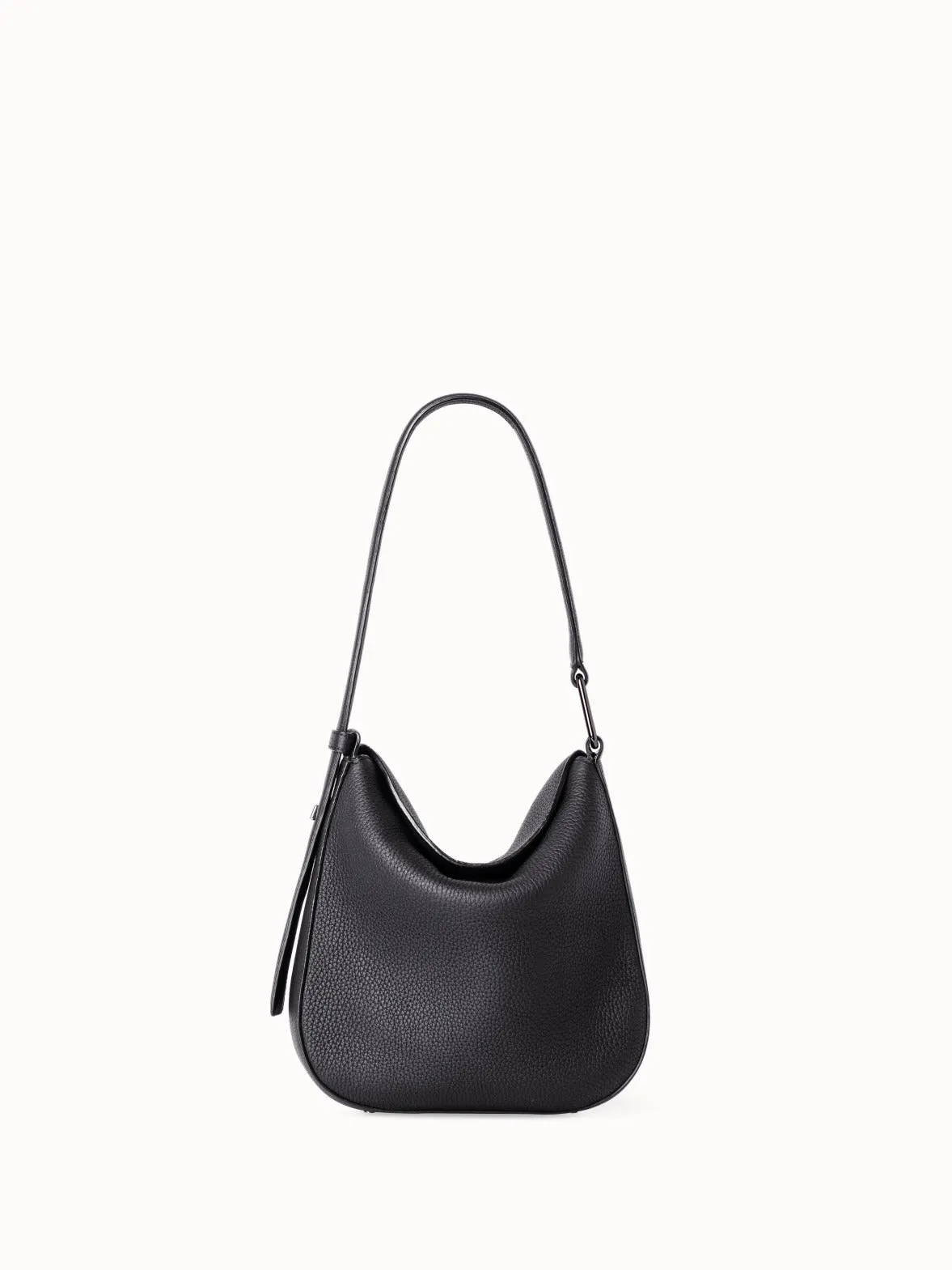 Little Anna Hobo Bag in Leather