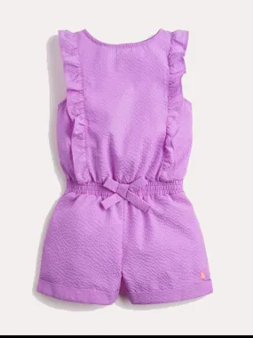     LITTLE JOULES  Little Girls' Elle Woven Romper    