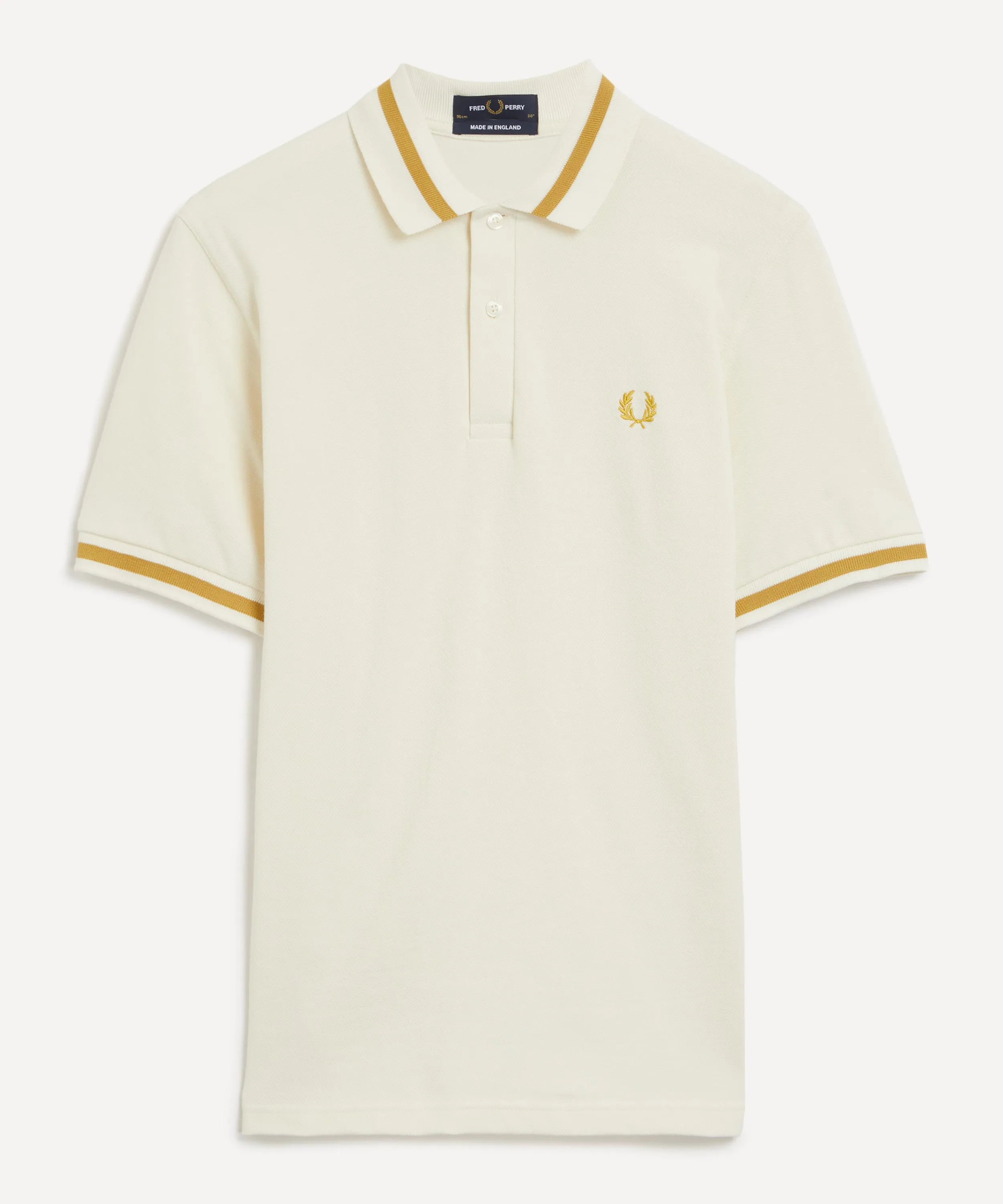 Logo Embroidered Single Tipped Polo Shirt