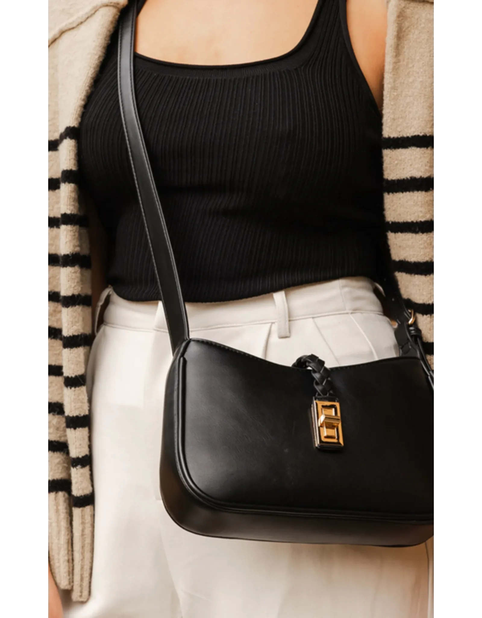 Louenhide Bodhi Black Shoulder Bag